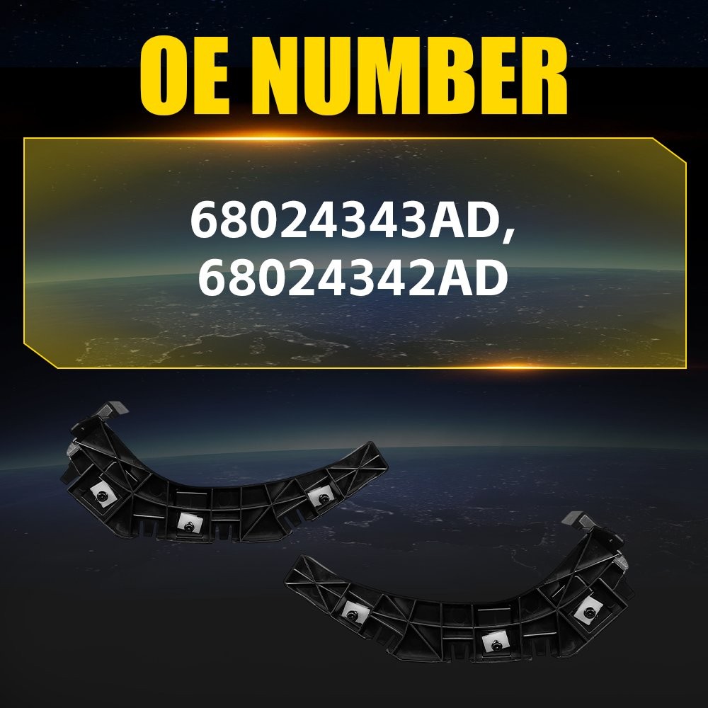 1-10x Rear Bumper Upper Support Brackets Fit 08 09 10 11 12 13-21 Challenger