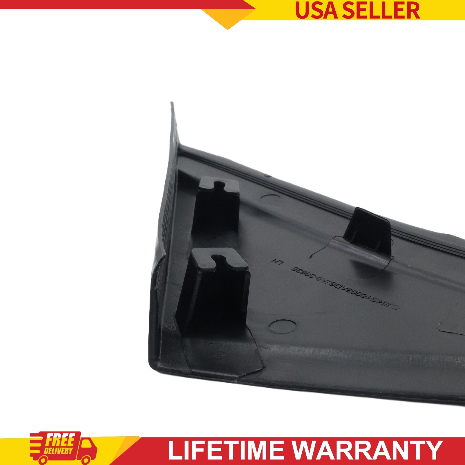 New Front Left+Right Mirror Corner Triangle Fender Cover For 13-19 Ford Escape