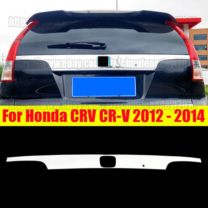For Honda CRV CR-V 2012 – 2016 Steel Rear Door Trunk Lid Tailgate Strip Trim 1PC