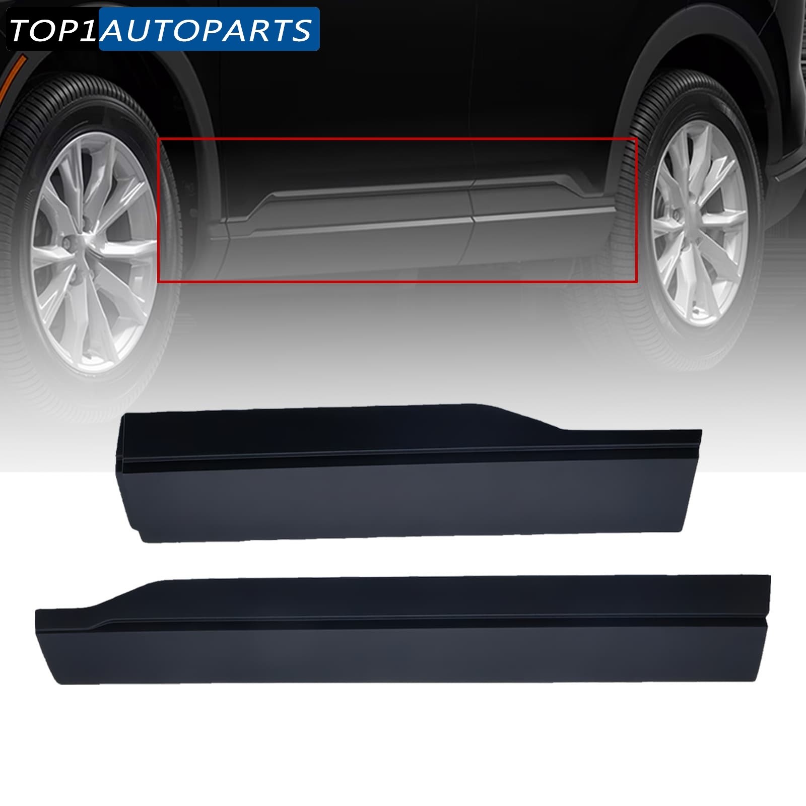 Front Rear Left Door Lower Molding Garnish Set For Honda CR-V CRV 2023 2024 2025