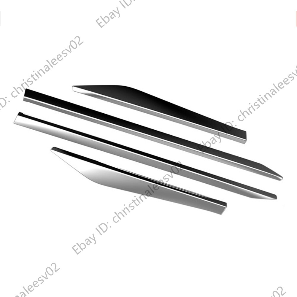 For 2025 Nissan Kicks 304 Stainless Steel Body Side Door Molding Cover Trim
