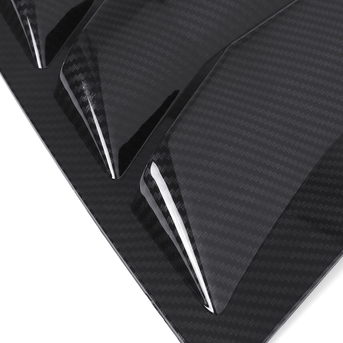 Carbon Style Rear Side Window Louver Cover for Toyota Camry 2018 2019 2020 2024