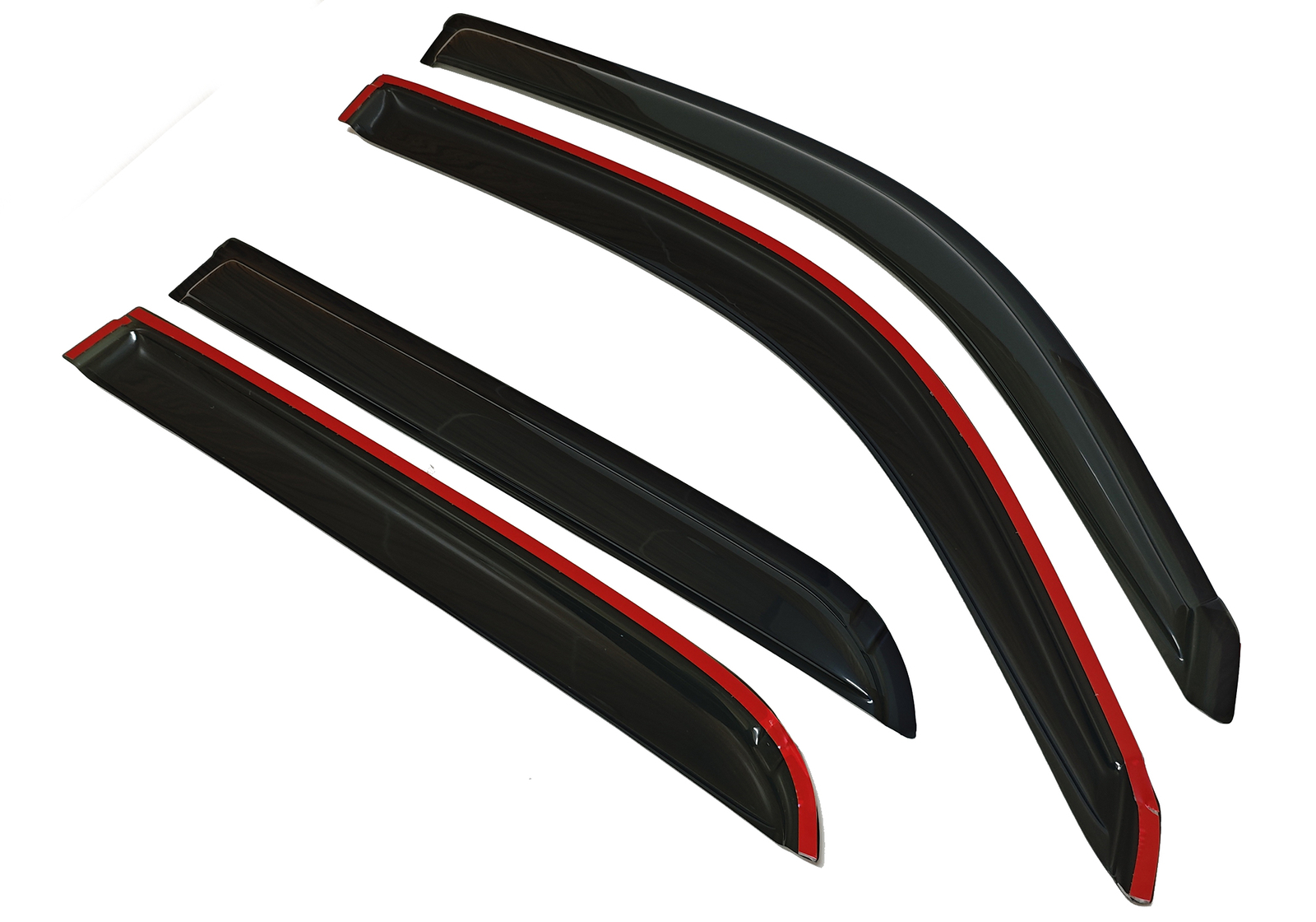 Fit 2001-2007 Toyota Sequoia Window Visors Sun Vent Shade Rain Wind Guards Smoke