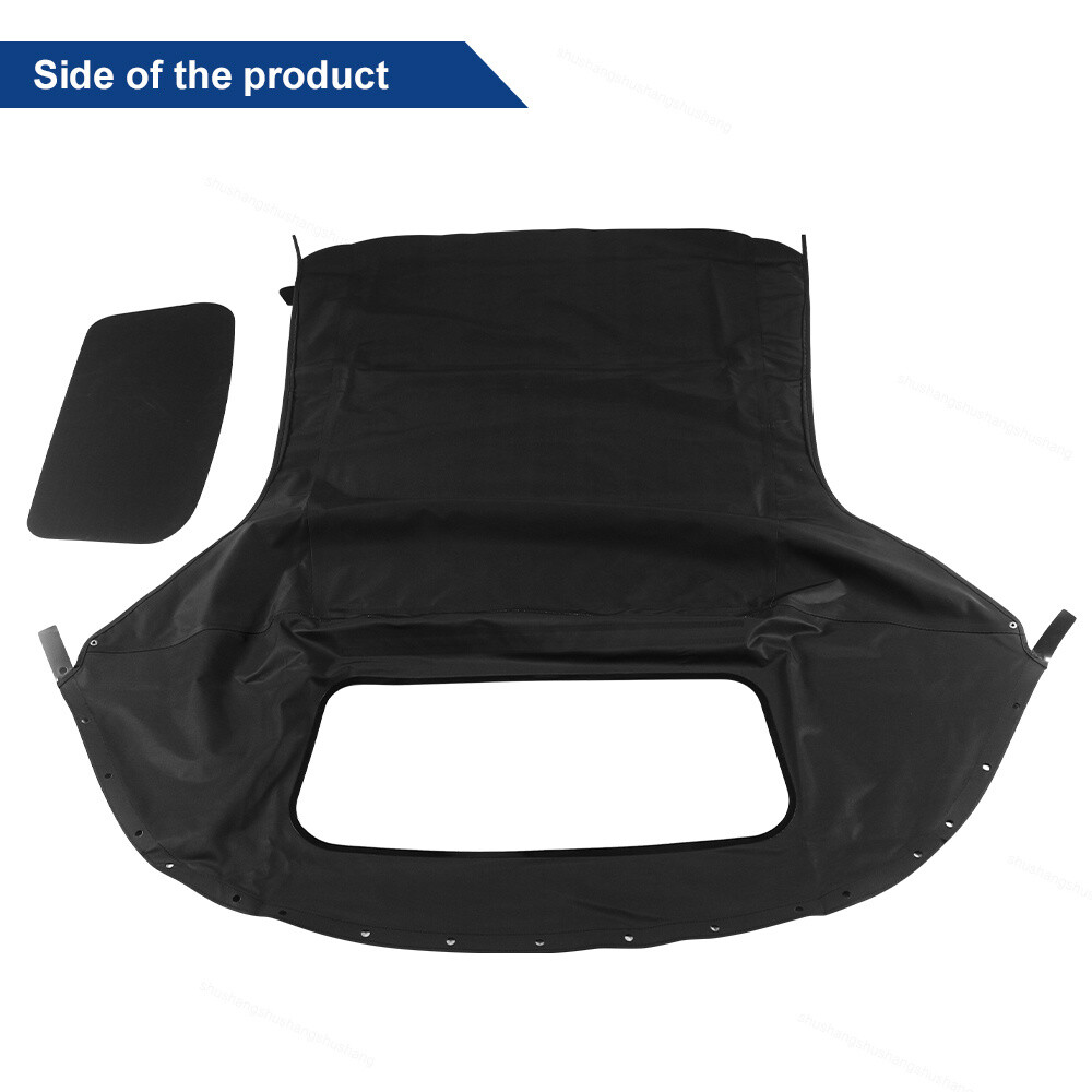 Plastic Window Sailcloth Convertible Fit For 1996-2006 Chrysler Sebring