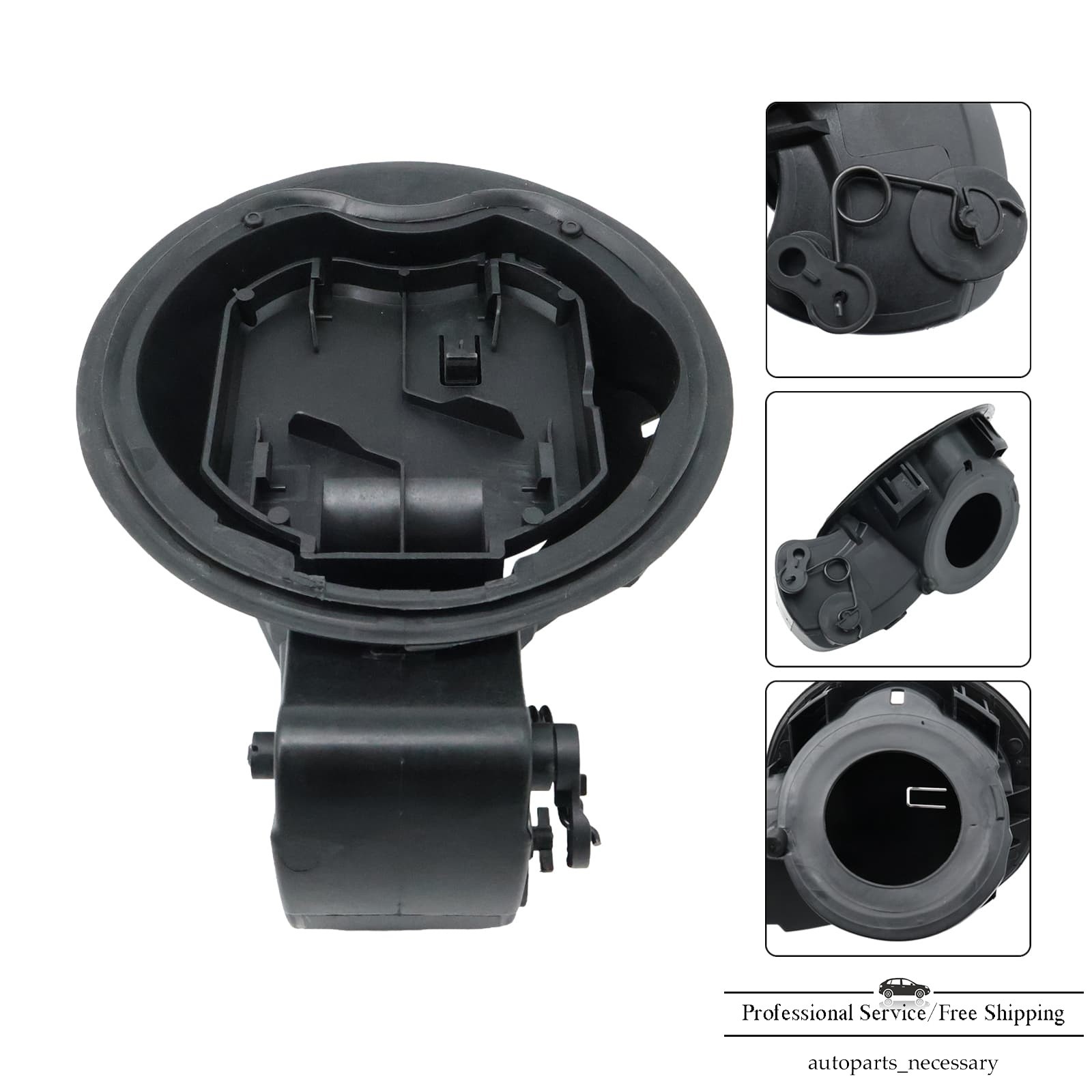 New Fuel Gas Filler Door Housing Pocket w/ Hinge For Ford F-150 F150 Pickup US