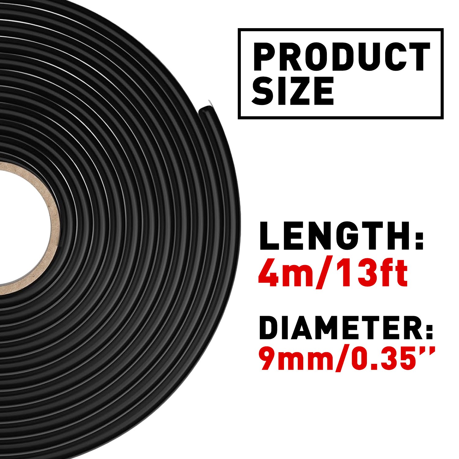 13FT Butyl Rubber Glue Headlight Sealant Retrofit Reseal Hid Headlamps Taillight