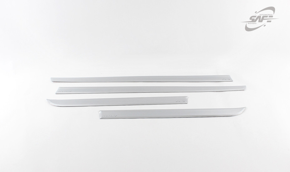 Side Line Under Molding Skirt Chrome 4Pcs D-045 for Renault Talisman 2015~2021