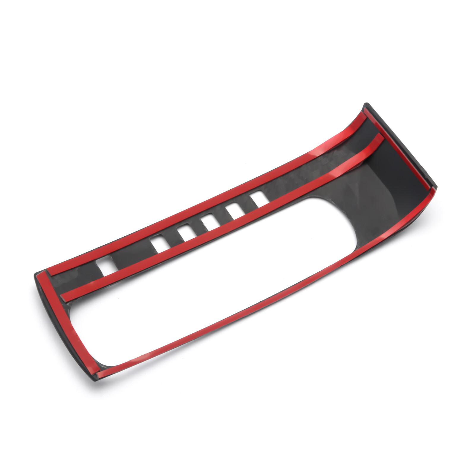 Gear Shift Panel Frame Cover Trim Carbon Fiber Pattern For Honda Civic 10th Gen