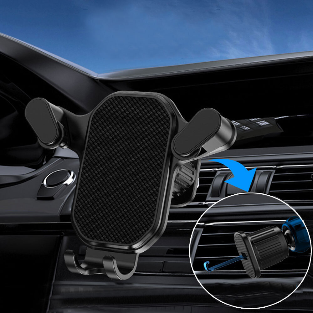 Universal Car Phone Holder Gravity Mobile GPS Support Stand Car Air Vent Mount