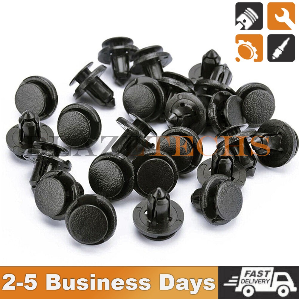 100x Push Type Clip Fender Liner Retainer Fastener Clips For Honda 90467-08185