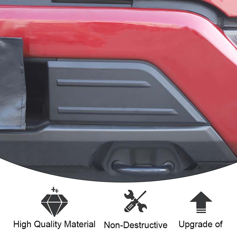 2xNEW Front Bumper Lower Grille Trim Cover Panel Black For Ford F150 F-150 2021+