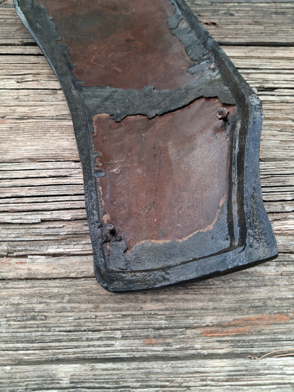 1946 Ford Deluxe Or Super Deluxe Fender Boot Stone Gaurd OEM Original Driver LH