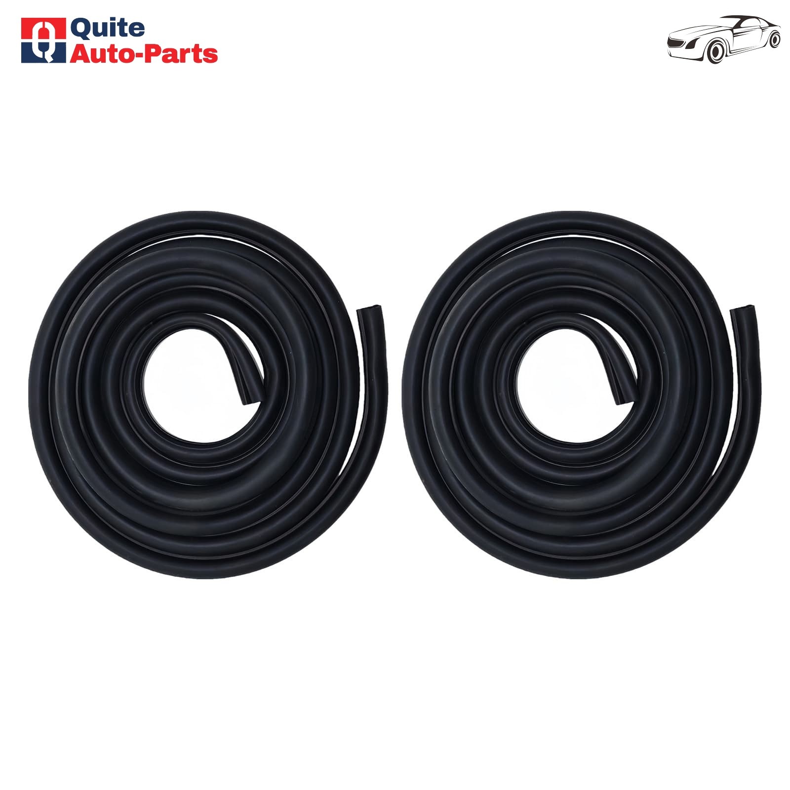 13.5 Ft Door Rubber Seal Weatherstrip Kit For 1986-07 Peterbilt 377 359 379 380