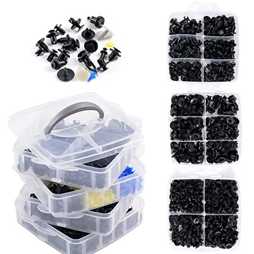 Car Retainer Clips 690 Pcs Auto Fasteners Push Trim Clips Pin Rivet Bumper Kit