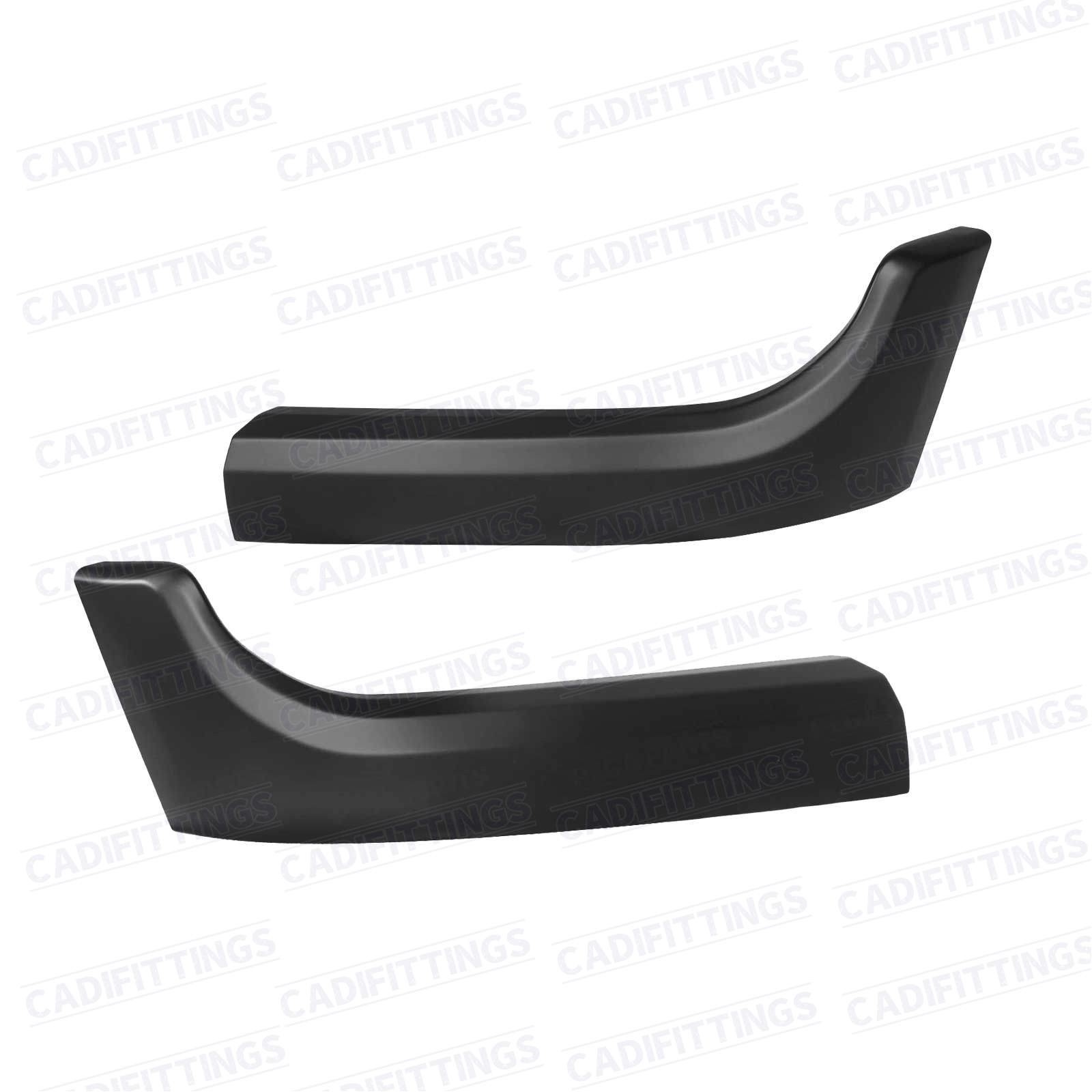 Front Bumper Upper Lower Grille Molding Trim For 2019-2024 RAM 2500 3500 Black