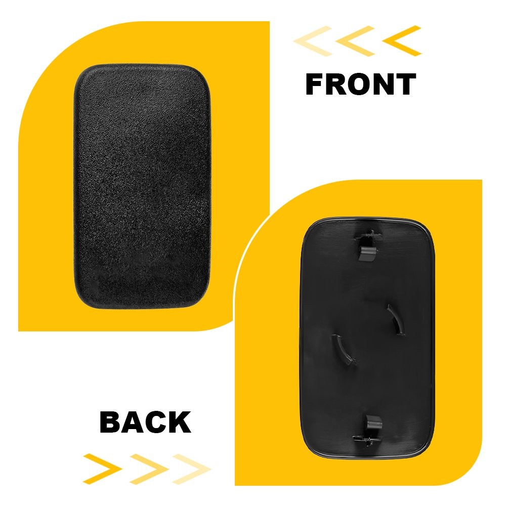 Rear License Plate Delete Panel Cover Decor Shell For Jeep Wrangler JK 2007-2017