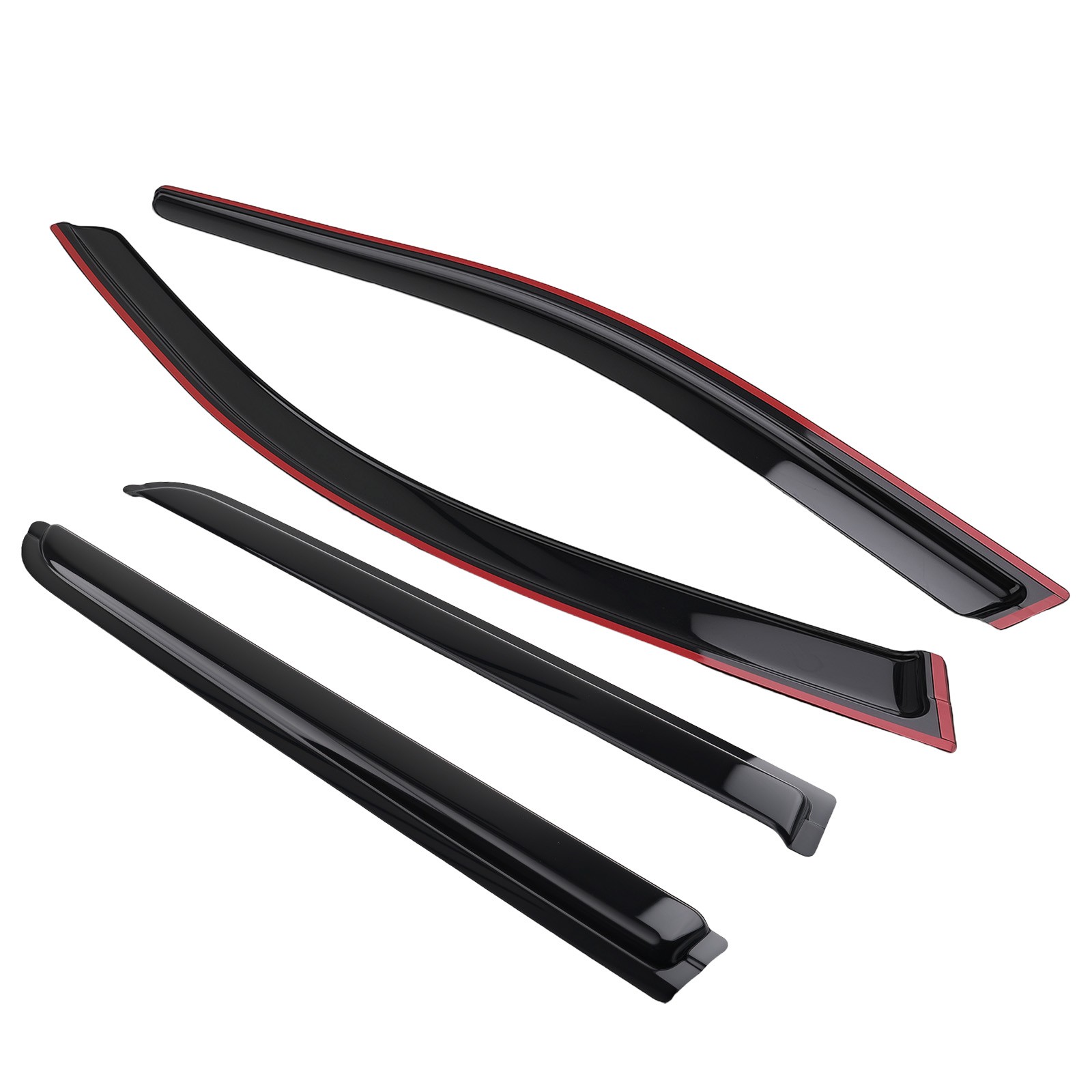 Outside Mount Window Visor for Dodge Durango 2011-2024 Rain Guards 4Pcs 1.8mm