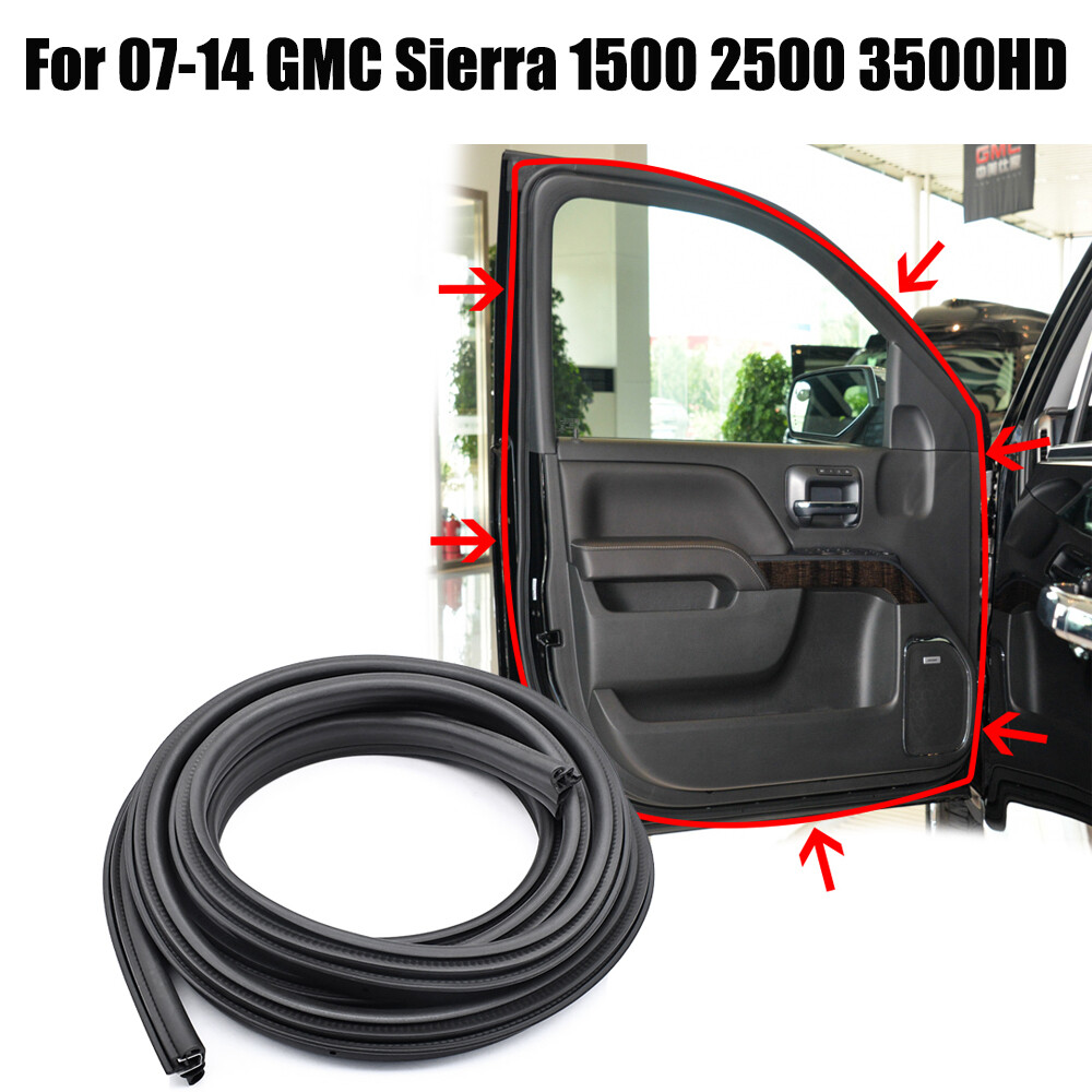 For 2007-2014 GMC Sierra 1500 2500HD 3500HD Front Left Door Seal Weather Strip