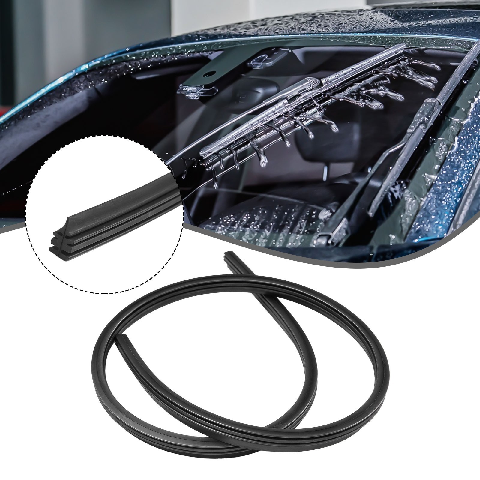 Wiper Blade Refill 70cm for Cars Buses and Trucks with Simple Installation