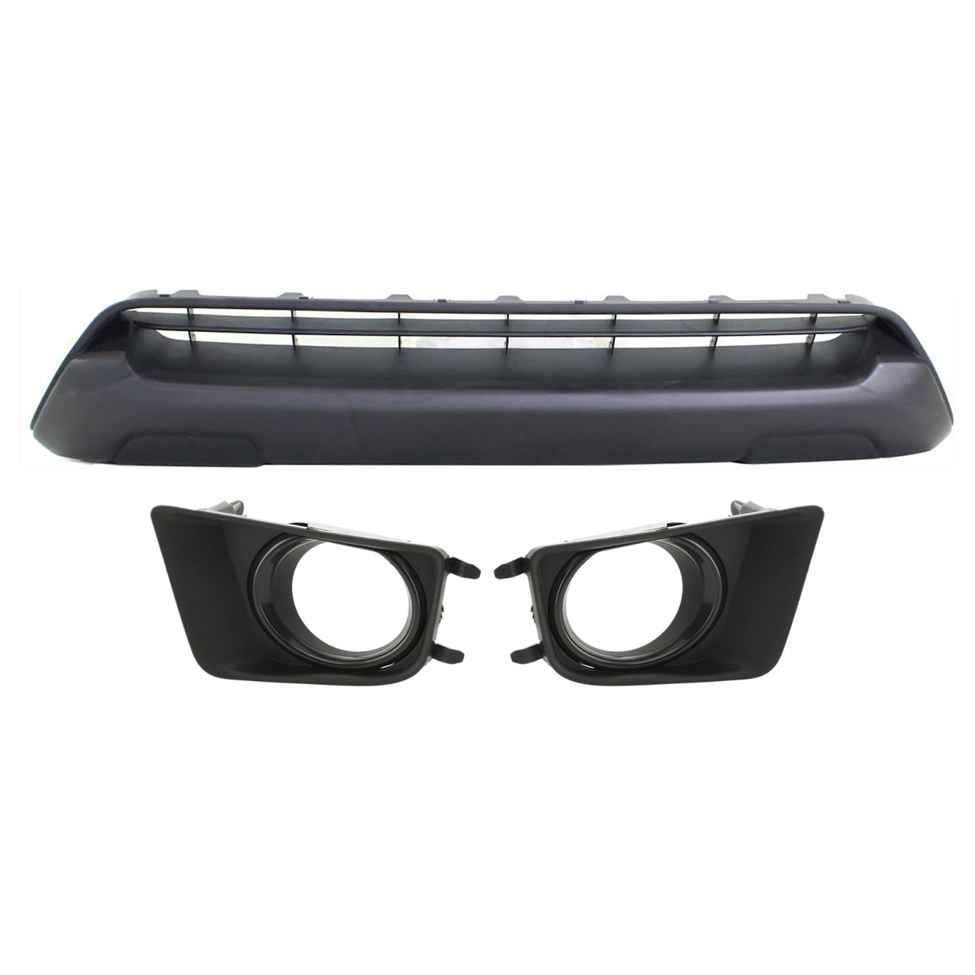 Bumper Face Bar Grilles for Toyota Tacoma 2012-2015