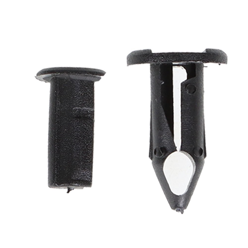 Labwork 100xCar 8mm Dia Hole Plastic Rivets Fastener Auto Fender Push Pin Clips