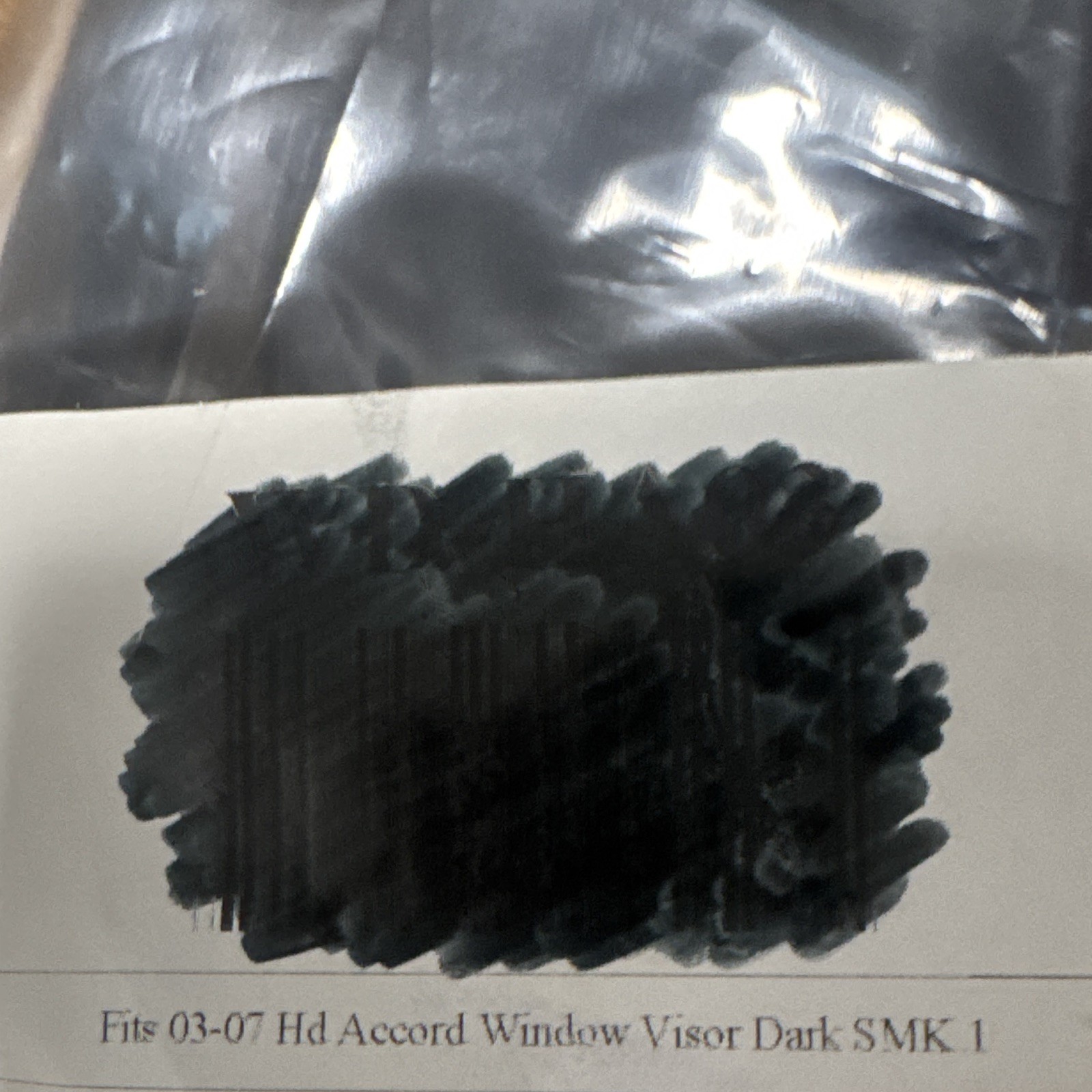 Labwork Window Visor For Honda Accord 2003-2007 Sun Dark Smoke Slim Style 4Pcs