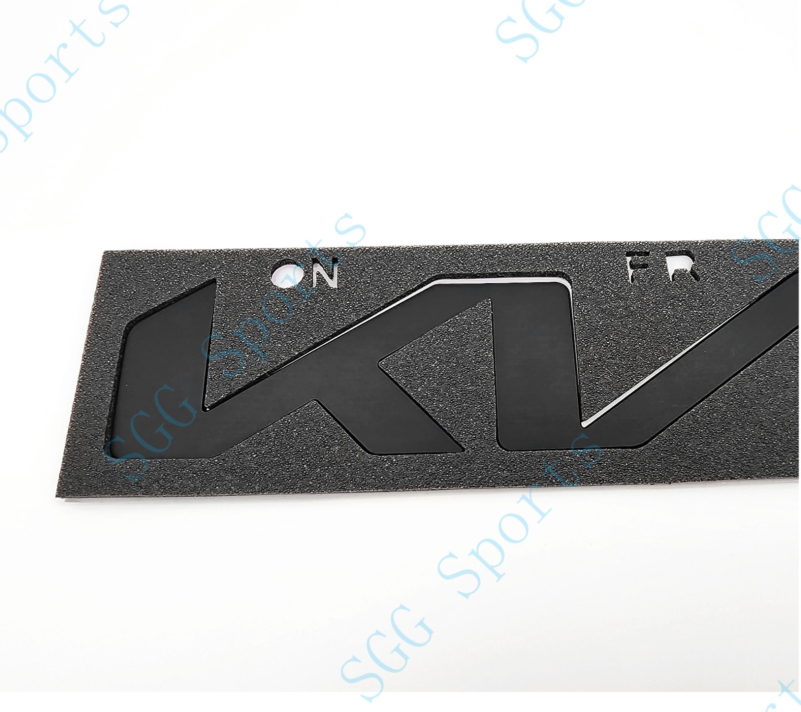 Replacement Matte Black Front Rear Tailgate KN K I A Emblem 2022-2025 Telluride