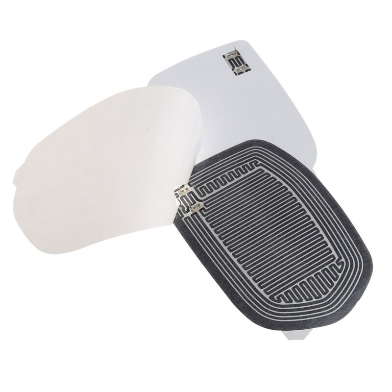Mirror Glass Heated Pad Defoggers Car Left Right Side Mirrors Quick Warmer Mat
