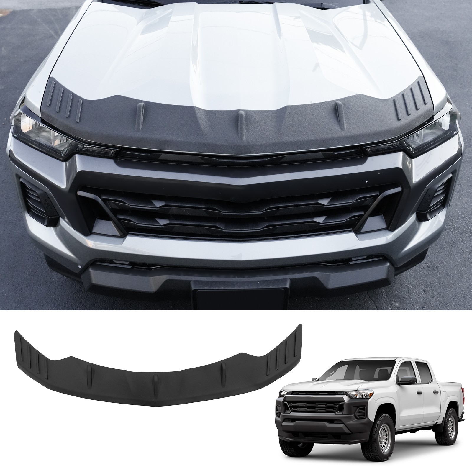 TPE Hood Protector For 2023-2026 Chevrolet Colorado Hood Shield Accessories