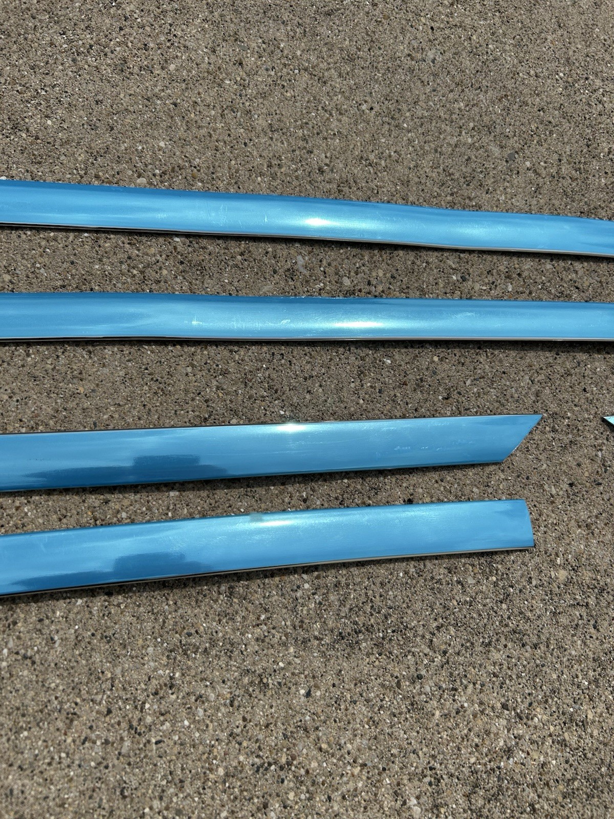 NEW 6 PIECE DOOR CHROME TRIM KIT FOR 98-05 GRAND MARQUIS MOLDING IMPACT STRIP