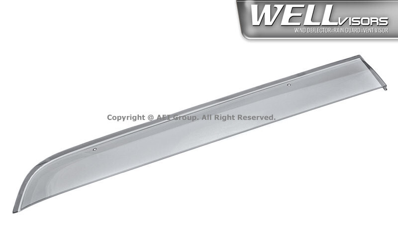 WELLvisors For Toyota Sequoia 08-22 Side Clip on Window Visors Clip-on