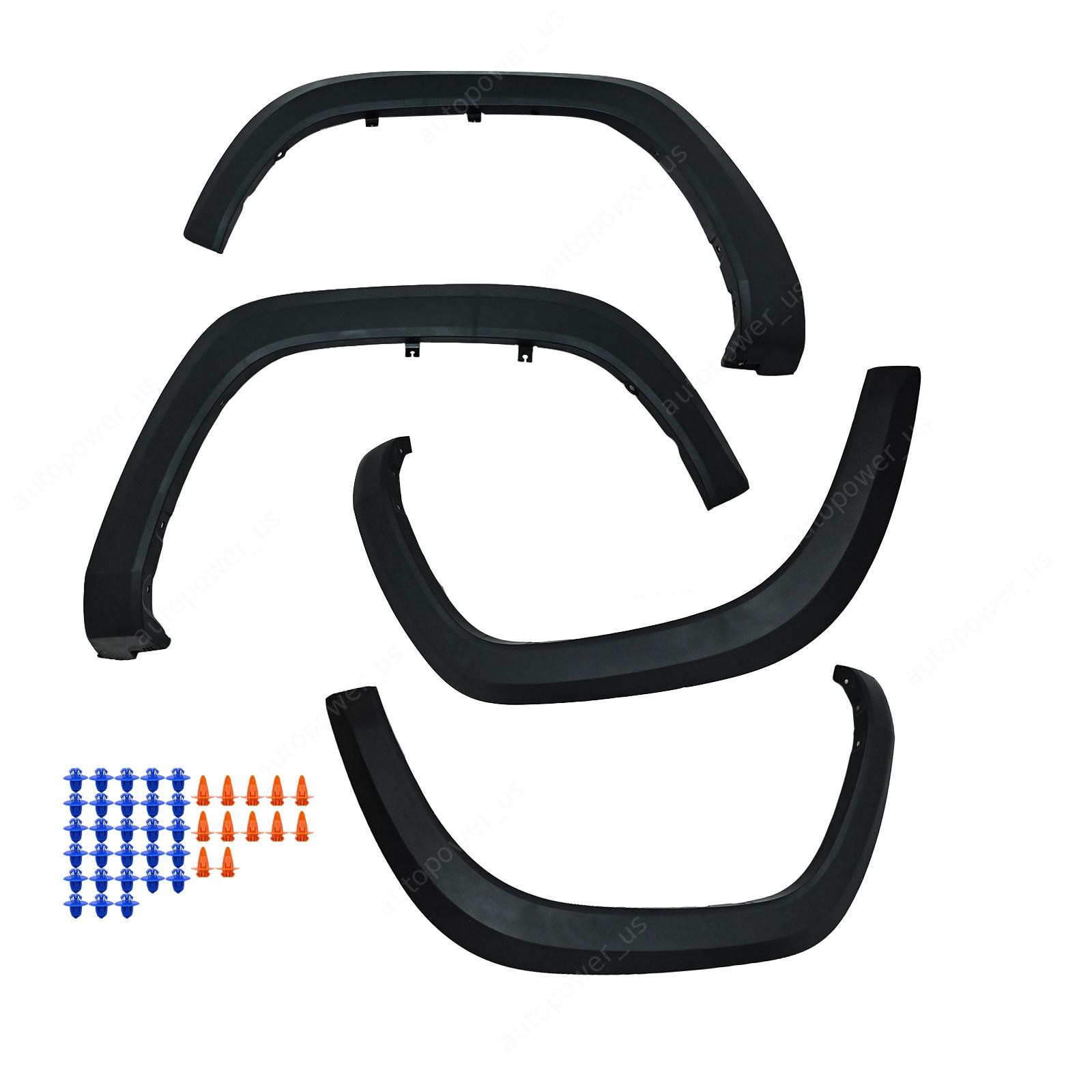 Front Rear Left Right Side Wheel Fender Flare Trim For 2016-2023 Toyota Tacoma