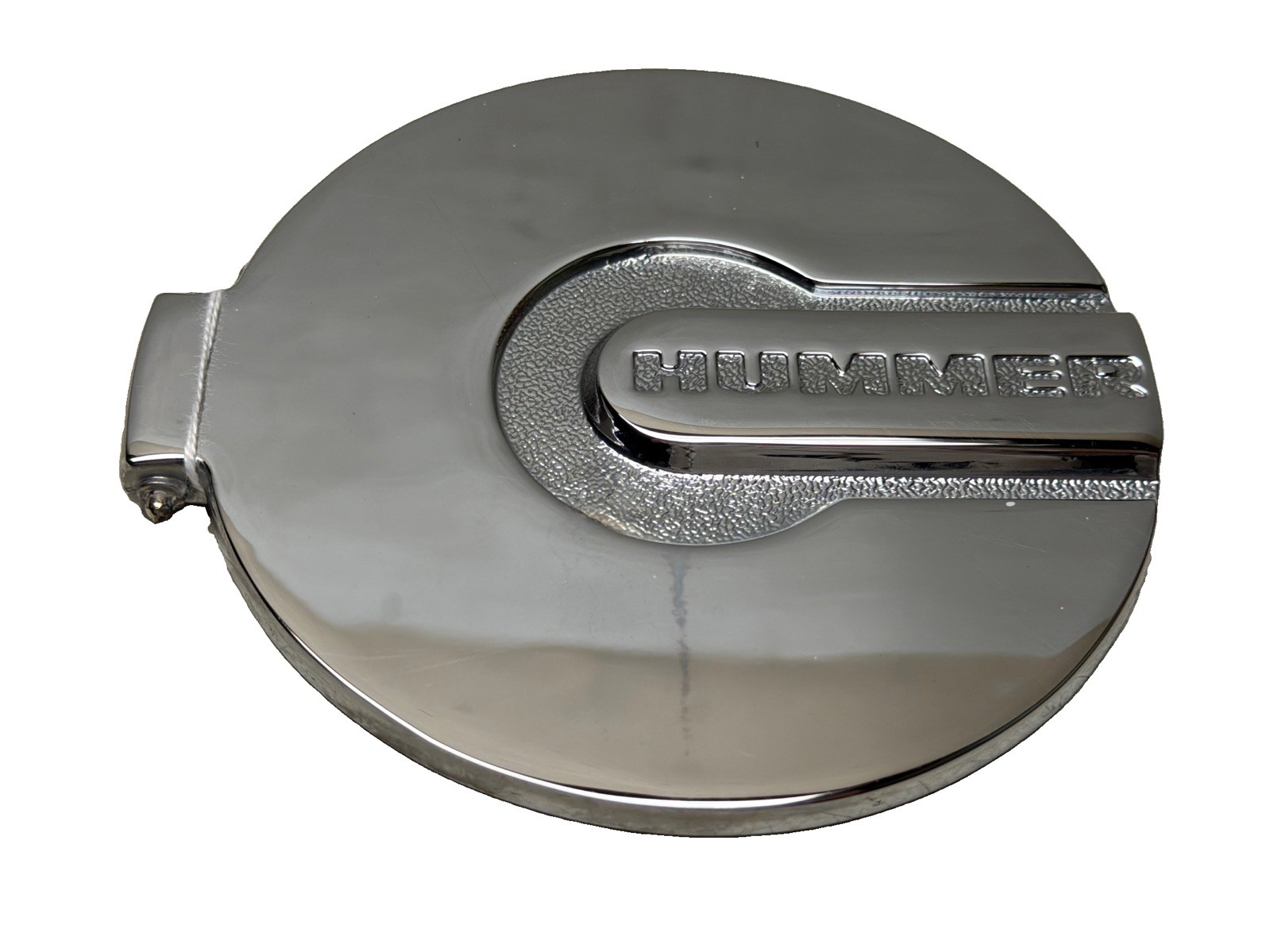 ***06-10 Hummer H3 H3T Gas Fuel Tank Cap Door Cover Chrome OEM L175