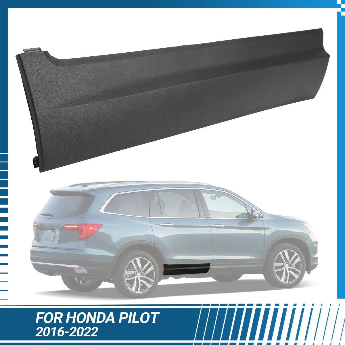 For 2016-2024 Honda Pilot Right Rear Lower Side Door Garnish Trim 75313-TG7-A02