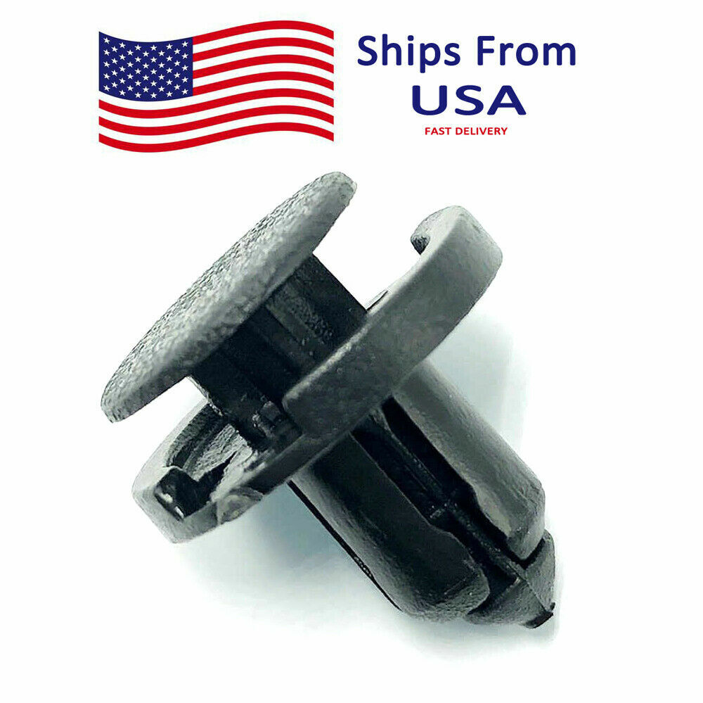 100 Pc Push Type Retainers Fastener Clips For Nissan 1994 On , 01553-09611