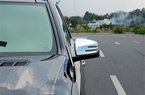 Chrome Car Door Mirror Cover For Mercedes-Benz ML W166 2012-2015 X166 2013-2015