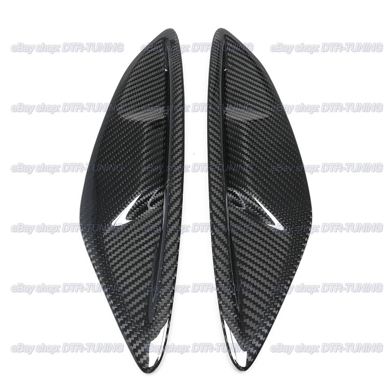 For BMW 8-Series 840i M850i Gran Coupe Carbon Fiber Side Grilles Air Vent Covers