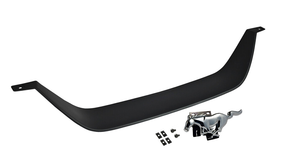 1999-2004 Ford Mustang Mach 1 Front Grille Delete 2 Piece Kit w/ Running Horse