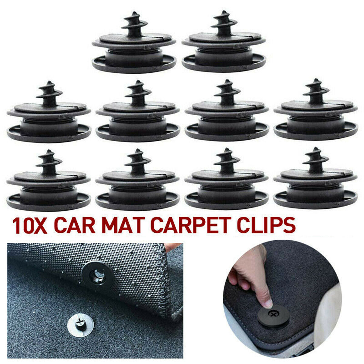 Car Floor Mat Clip Carpet Retainer Fixing Holders Grip Car Interior Accessories