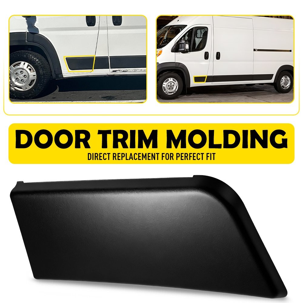 Fit 2019-2023 RAM Promaster Left Front Door Trim Side Molding