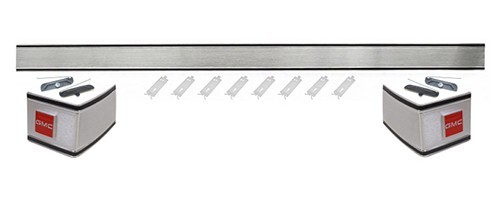 1973-80 GMC Pickup Truck Upper Cab Molding 3-Pieces Set