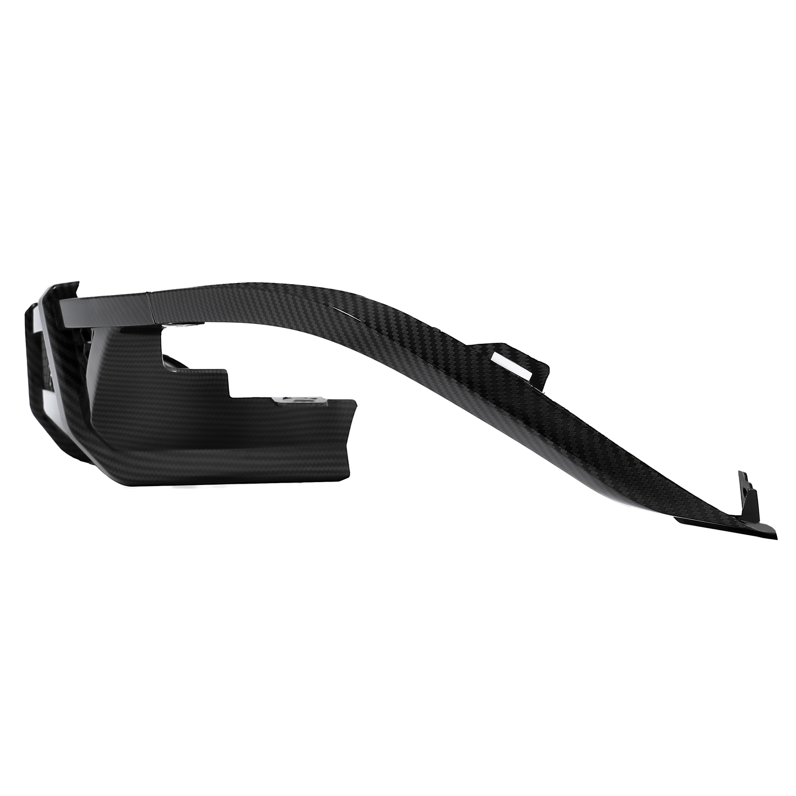 Carbon Fiber Painted For Honda Accord 18-21 20 Rear Bumper Diffuser Lip V1 Style