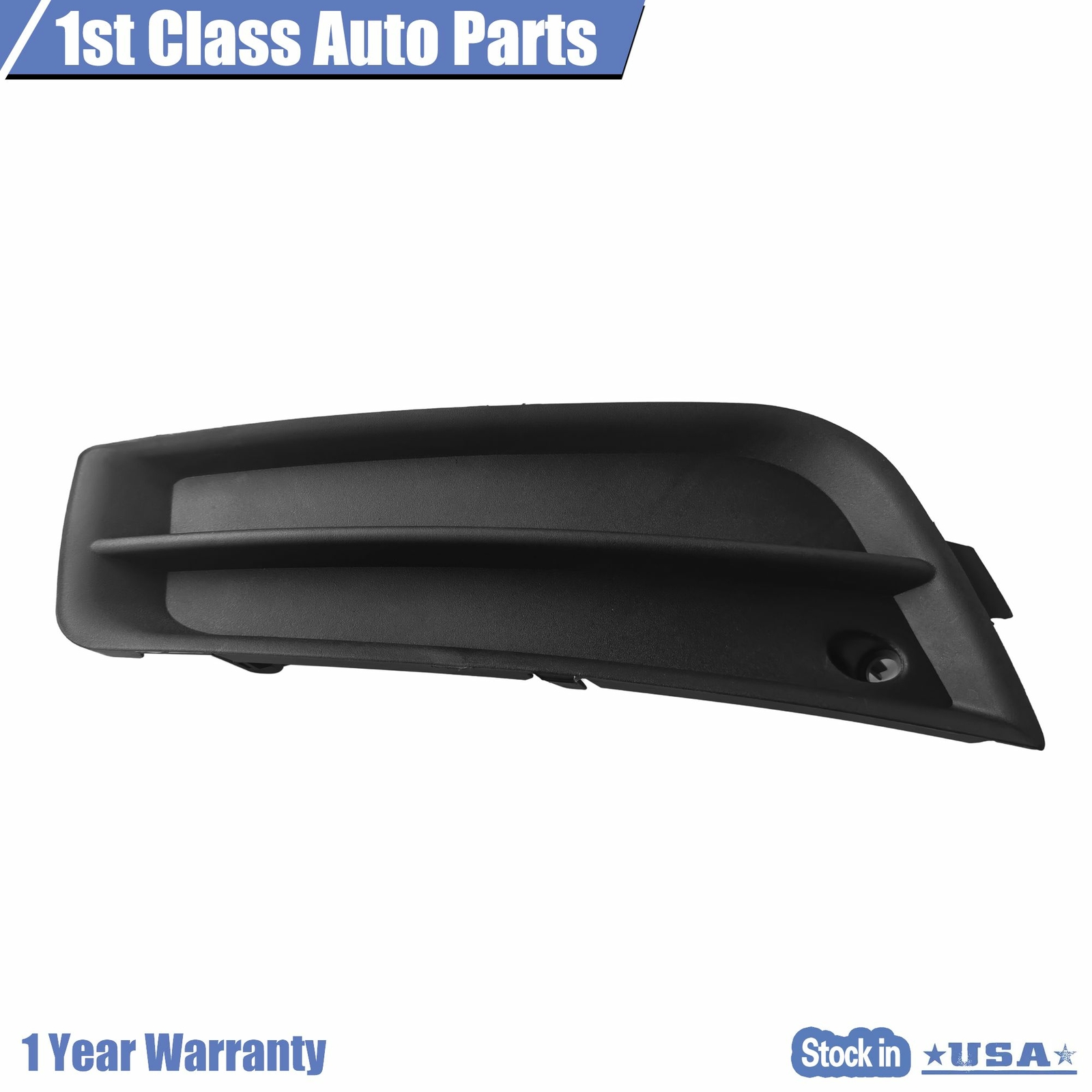 Left Driver Side Bumper Insert Fog Light Cover For 2011-2014 Chevrolet Cruze