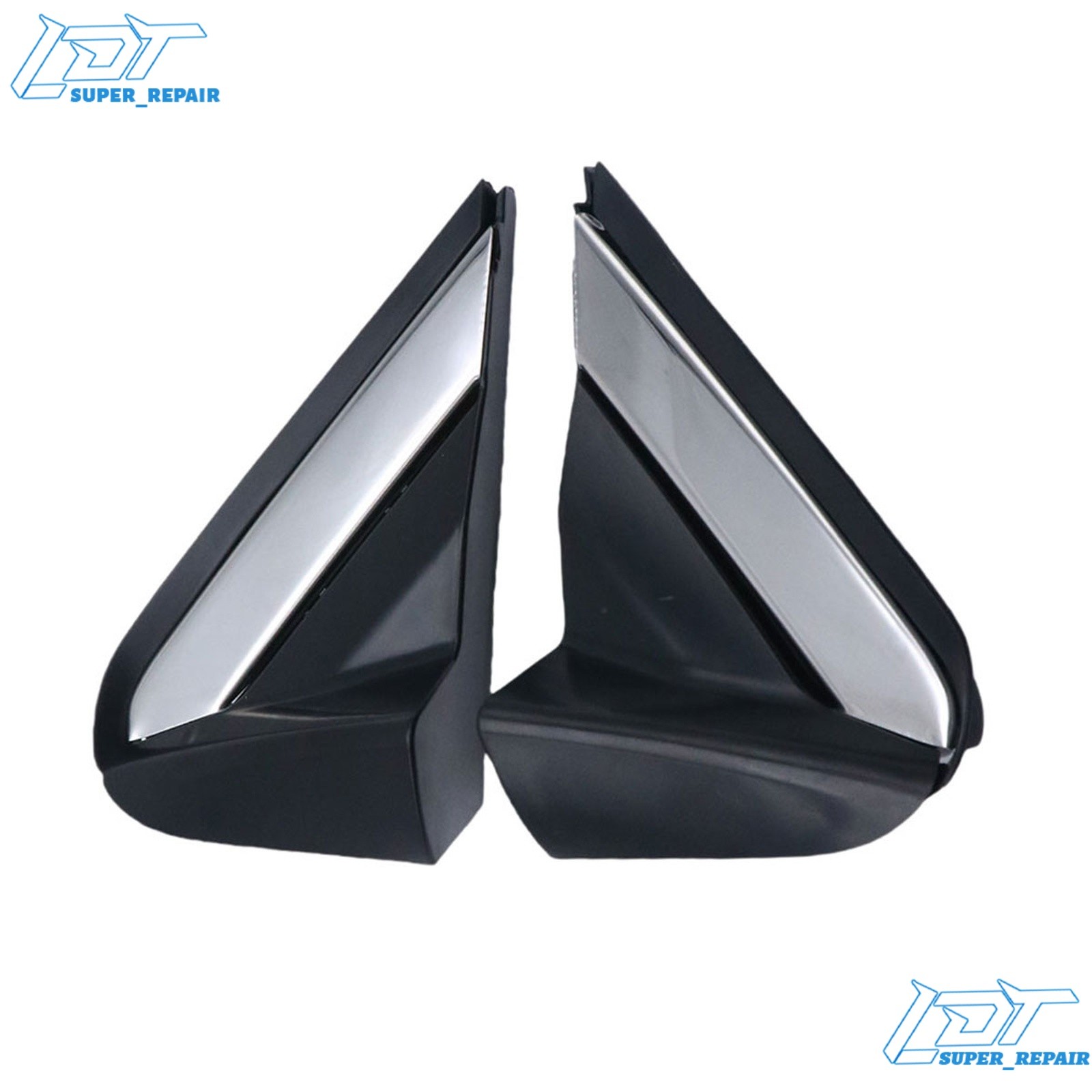 For 2017-2025 Honda Ridgeline Mirror Corner Triangle Cover Pillar Trim Left Righ