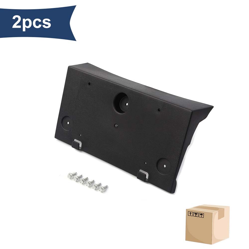 ✅ Black License Plate Brackets Frame Front For Ford Expedition 2018+ Accessories