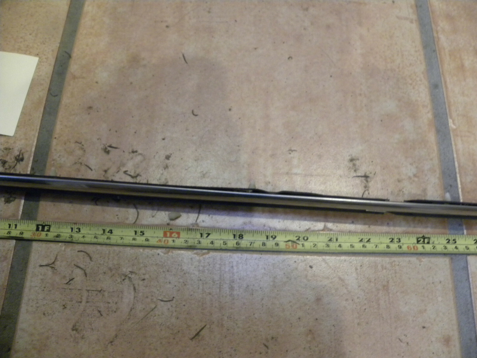 1976 Mercedes Benz W114 W115 Left Front Door Exterior Belt Line Trim…..CM-4G
