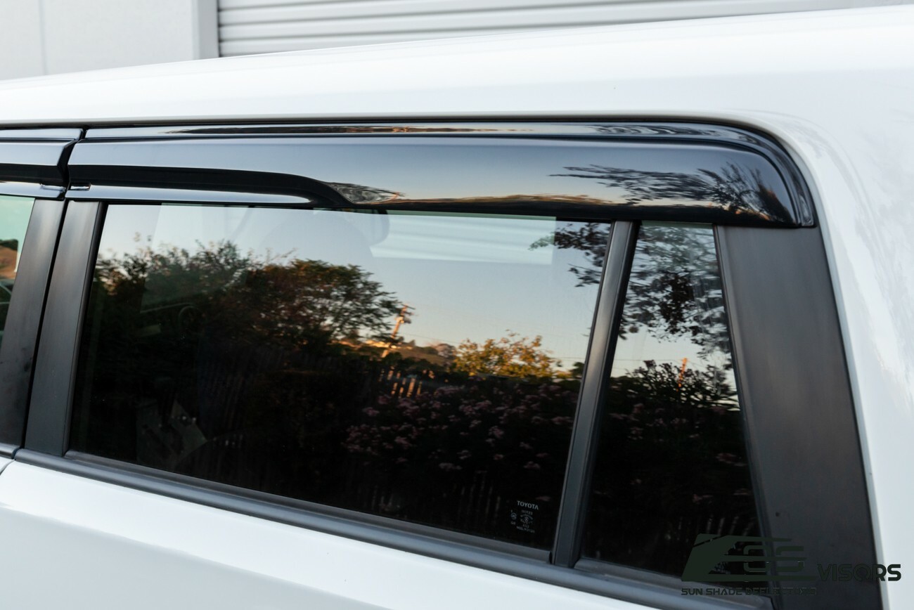 EOS Visors For 08-15 Scion xB JDM MUGEN Style Side Window Deflectors Rain Guards