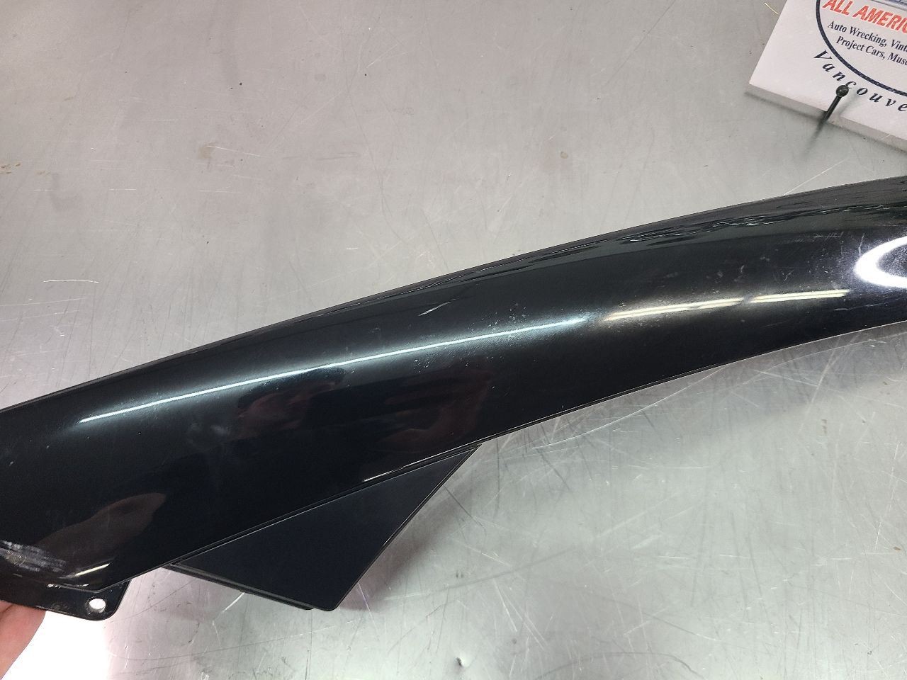 2003-06 Chevy SSR Drivers Side LH Exterior A-Pillar Moulding Trim, Black