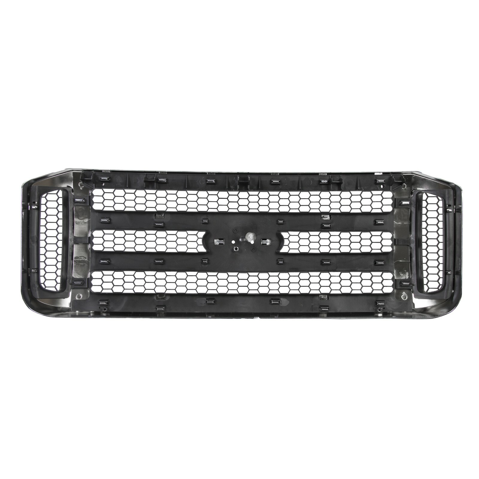 Grille Chrome Shell w/Gray Insert for Ford 2005-2007 F250 F350 2005 Excursion