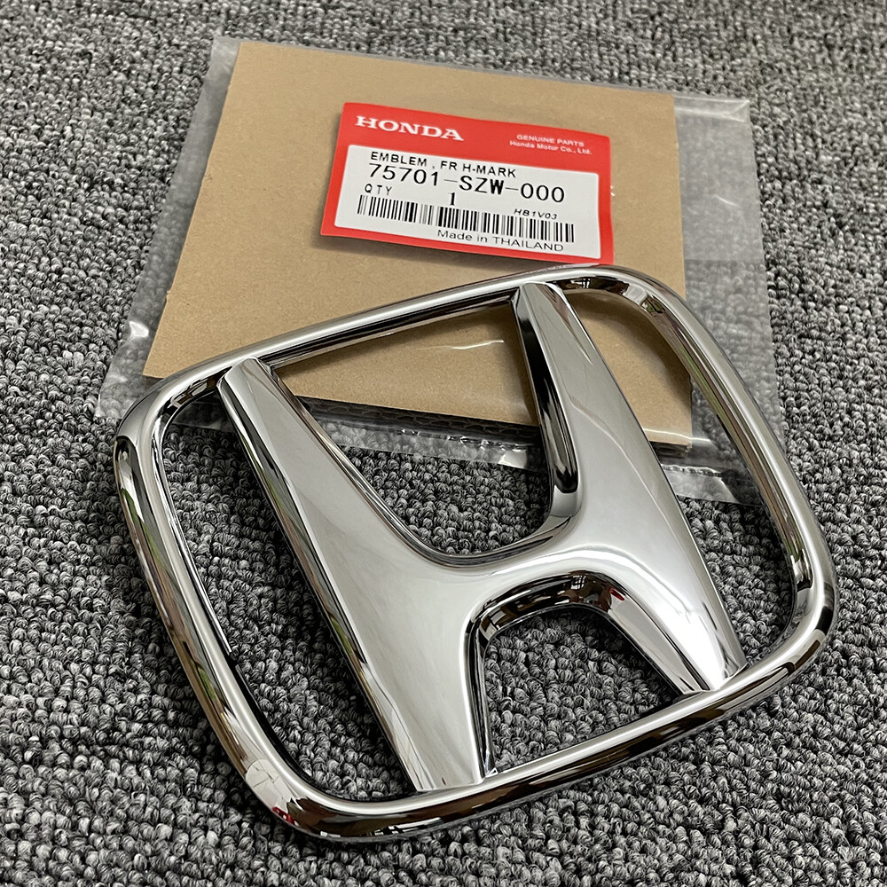 Front Grille Emblem For CRV 2012-2021 Accord 18-22 Pilot 16-18 Crosstour 13-15